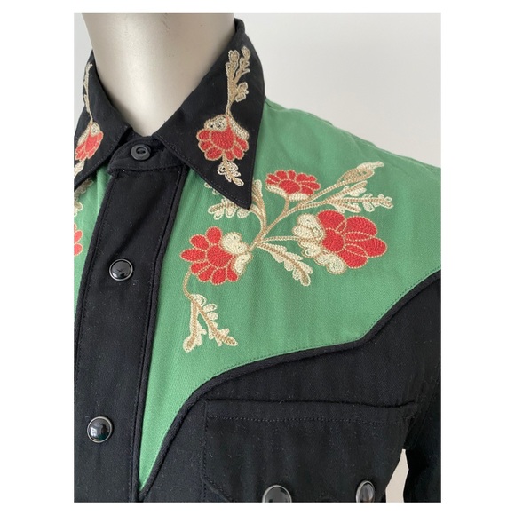 Ralph Lauren Rrl Embroidered Western 